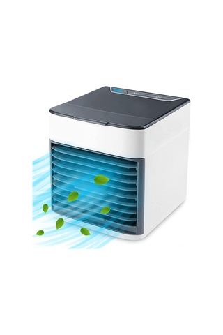 Samdoo Küçük Kişisel Soğutucu Fan - 3 Hızlı, Bladesiz, Su Tanklı, Usb İle Çalışan Mini Klima