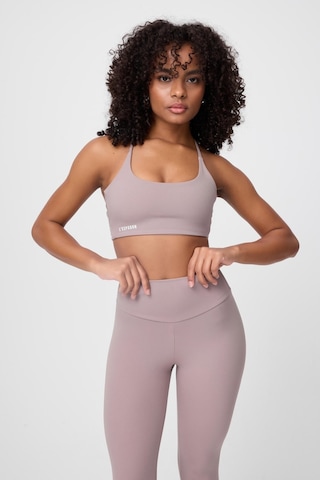 Strapflex Sırt Destekli Atletik Spor & Aktif Yaşam Sütyeni-2838 Kahve