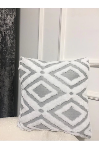 Nivemeshome Bohem Punch Grey Dekoratif Kırlent Yastık Kılıfı 44x44 Cm Çok Renkli