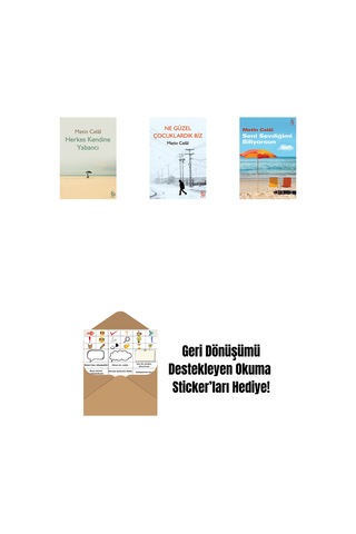 Herkes Kendine Yabancı + Ne Güzel Çocuklardık Biz + Seni Sevdiğimi Biliyorsun + Okuma Sticker'ları