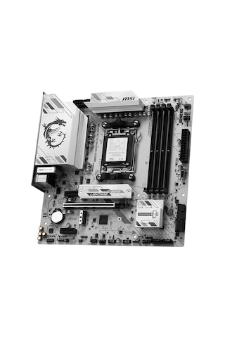 Msı B850m Gamıng Plus Wıfı6e Amd Ryzen B850 Am5 Soket 8200mt/s Wıfı6e Matx Anakart