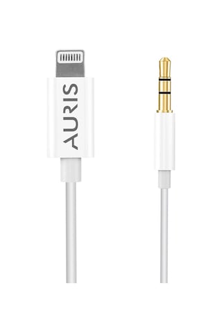 Auris Au08 Lightning - 3.5mm 1m Aux Kablo