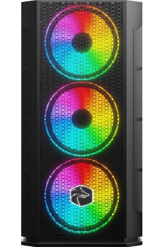 Gametech Xcoler Mesh 4x120mm Rainbow M.ATX  Bilgisayar Kasası