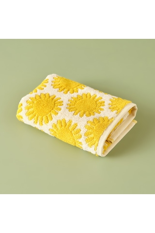 Bella Maison %100 Pamuk Sunny Yüz Havlusu Sarı 50 x 70 CM Sarı