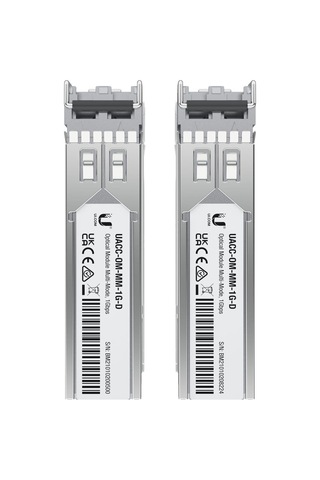 Ubiquiti U Fiber, Multi-mode Module, 1 G, 2-pack