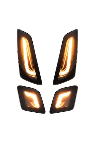 Vespa GTS-GTV Sinyal Takımı *Füme Cam* (2023- ) / SIP