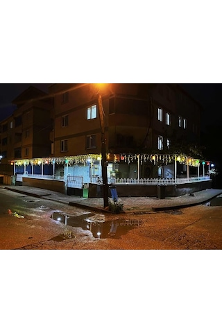 Bahçe Ağaç Feneri 12'li Set Dış Mekan Dekoratif Renkli Aydınlatma