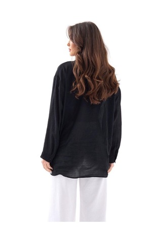 7423 Gömlek-siyah Si Yah