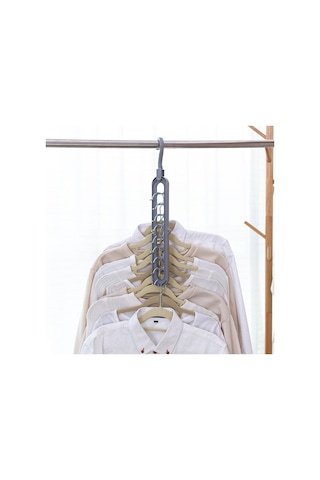 Jms Wıkhostar Gri Çok Fonksiyonlu Elbise Askıları Pantolon Depolama Askıları Elbise Kurutma Rafı Eşarp Elbise Askıları Eşarp Ev Depolama Raf Tutucu Gri