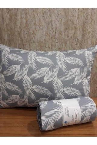 Üntaş Lastikli Tek Kişilik Çarşaf + Yastık Kılıfı Mavi 1 Adet