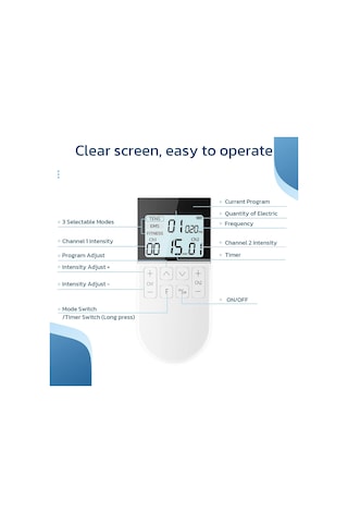 Iron Ktr-2610 Fizik Şarjlı Tens + Ems + Masaj Cihazı