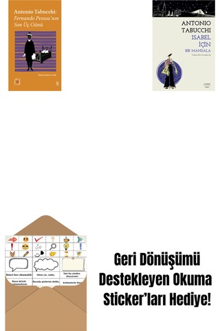 Everest Açıkhava 34 - Fernando Pessoa Nın Son Üç Günü + Isabel İçin Bir Mandala + Okuma Sticker'ları