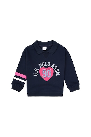 U.s. Polo Assn. Kız Çocuk Lacivert Sweatshirt 50314286-vr033 Lacıvert