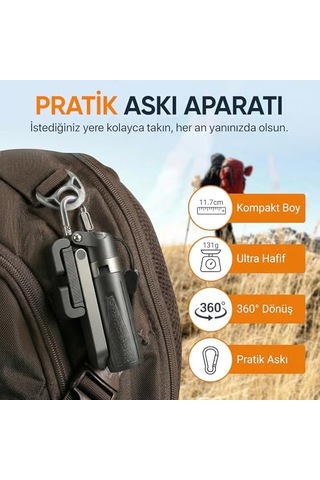 Katlanabilir Çok Fonksiyonlu Selfie Vlog Uzaktan Kumandalı 4 In 1 Ios Diğer