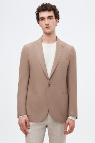 Twn Slim Fit Vizon Armürlü Uçan Blazer Kumaş Ceket 4ef04zb024092 Vizon