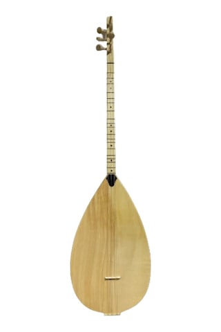 Kısa Sap Bağlama Amerikan Cevizi Mihraplı Nokta Klavyeli Profesyonel