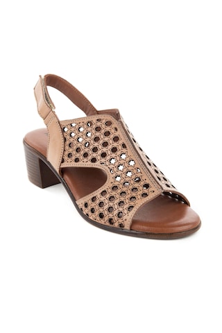 Hush Puppies Fito 624216 Hakiki Deri Kadın Sandalet Siyah Sand
