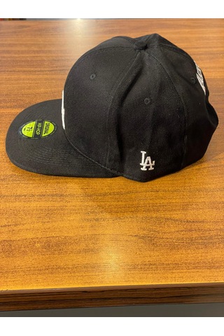 La Lakers Siyah Pamuklu Hip Hop Snapback Rapper Basket Cap Şapka