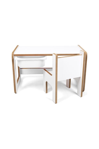 Çocuk Oyun, Aktivite Ve Etkinlik Masası, Beyaz-beyaz, 18mm Mdf Beyaz