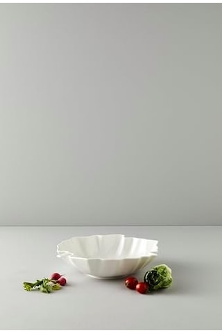 Be Original 31 Cm Leaf Kase Zarif Servis Kasesi Porselen Görünümlü Modern Tasarım Sofra Ve Sunum İçin Şık Seçim Açık