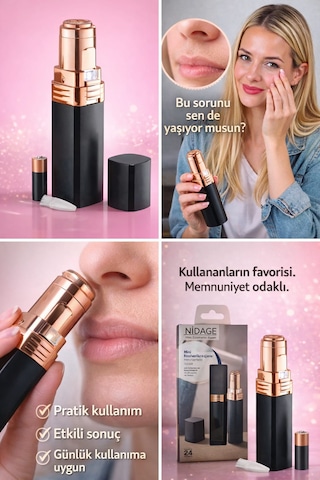 Nidage Mini Kozmetik Tıraş Makinesi