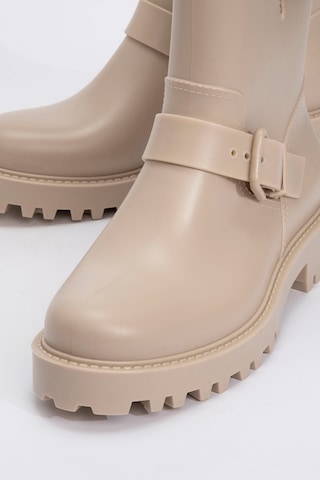Luvishoes Luvi Shoes Zone Bej Kadın Yağmur Botu Bej