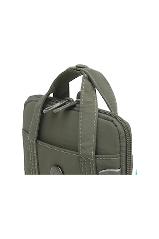 Smart Bags Mikro Poly Kumaş Askılı Mini Boy Kadın Cüzdanı 3346 Haki