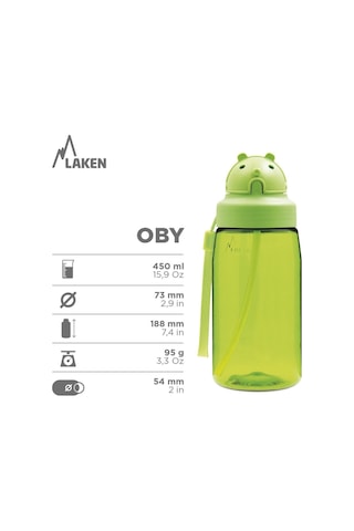 Laken Oby Kapaklı Trıtan Şişe 0,45l- Funny Cars Lkobyfc Çok Renkli
