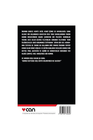 Cam Kent / New York Üçlemesi 1 - Paul Auster - Can Yayınları