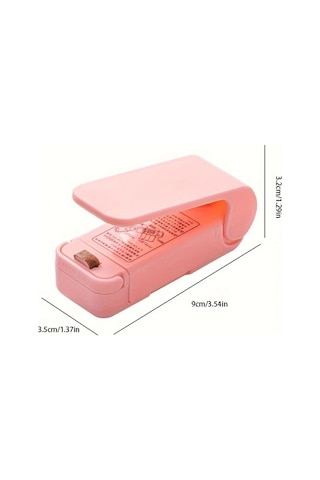 Sunshine011 Beyaz Mini Plastik Atıştırmalık Paketleme Makinesi - Ev, Otel, Restoran, Tezgah, Yemek Kamyonu İçin