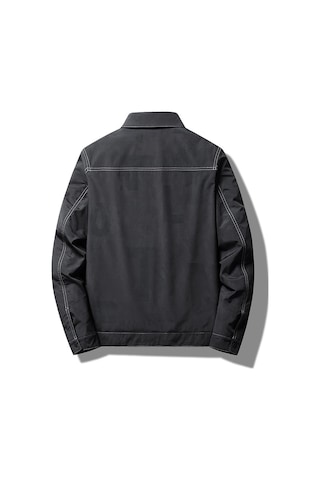 İş Yakası Tasarımına Sahip, Şık Ve Çok Yönlü, Slim Fit Erkek Ceketi. Mavi