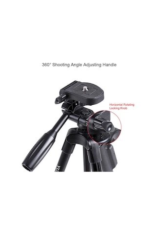 Bluetoothlu Tripod Tam Telefon Tutucu Tripod 43Cm-125Cm 5