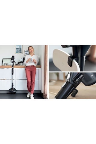 Bosch Unlimited 7 BCS712XXL 18 V Dikey Şarjlı Süpürge