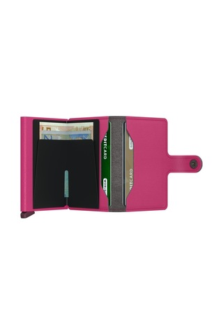 Secrid Miniwallet Yard Powder Kartlık Cüzdan Fuschsia Çok Renkli