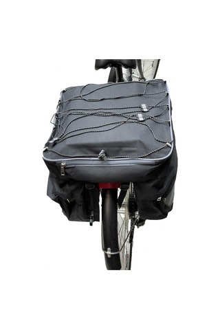 Asistan Coolie Rb600 Bagaj Üstü Heybe Çanta Gri - Siyah