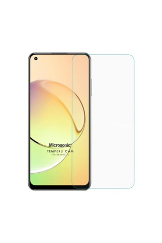 Microsonic Realme 10 4G Tempered Glass Cam Ekran Koruyucu