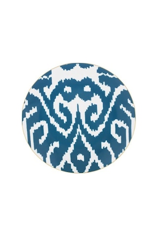 Zm Decor İkat Mavi Dubai 28cm Tabak