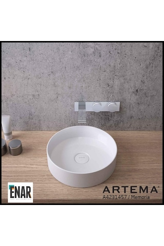 VitrA Memoria A4231457 Ankastre Lavabo Bataryası Beyaz