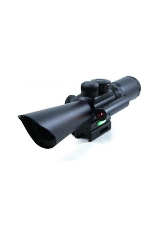 3.5-10x40 Zoomlu Av Tüfeği Dürbünü Lazerli Dürbün Çok Renkli