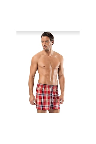 Erdem 1440 Erkek Desenli Poplin Boxer 12 Adet Çok renkli Çok Renkli