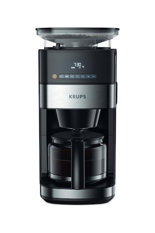 Krups Km8328 Grind Aroma Filtre Kahve Makinesi, 1.25l, 180g Öğütücü, 15 Fincan Kapasite, 3 Öğütme Seviyesi Filtre Kahve Makineleri Çok Renkli