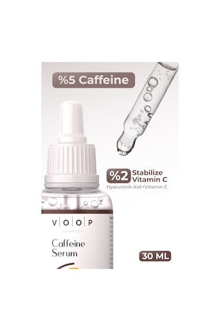 Voop Kafein İçerikli Göz Altı Morlukları Karşıtı Vitamin C 30 ML