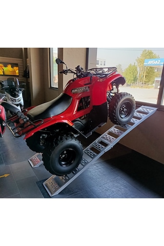 Motosiklet Ve Atv Alüminyum Katlanır Tekli Yükleme Rampası 233 x 31