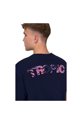 Only Erkek T-shirt 22029519 Onsmervyn Lıfe Rlx Summer Lacivert