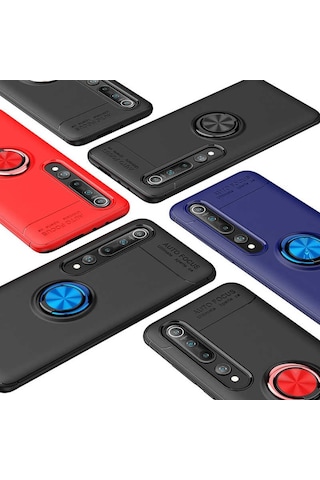 Xiaomi Mi 10 Kilif Yüzüklü Magnetli Ravel Case 427437620