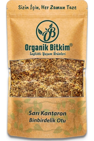 Organik Bitkim Sarı Kantaron Çiçeği 1 KG