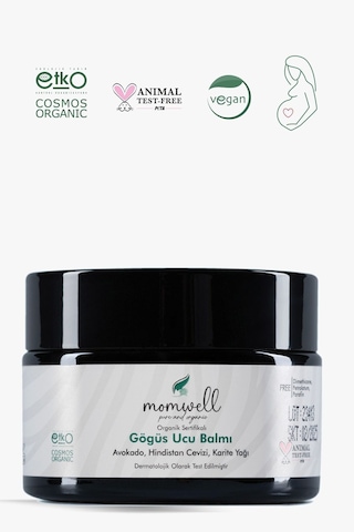 Momwell Organik Göğüs Ucu Balmı 30 ml