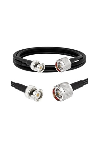 Sones 0,5 M N Erkek - Bnc Erkek Rg8x Rf Koaksiyel Kablo