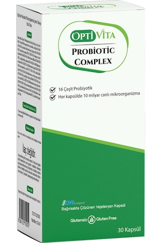 Optivita Probiotic Complex 30 Kapsül