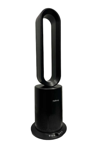 Haibrag Tp-09 Pro 4 Ü 1 Arada Isıtma, Soğutma, Hepa Filtre & Hava Temizleme Kanatsız Zemin Tipi Fan Siyah